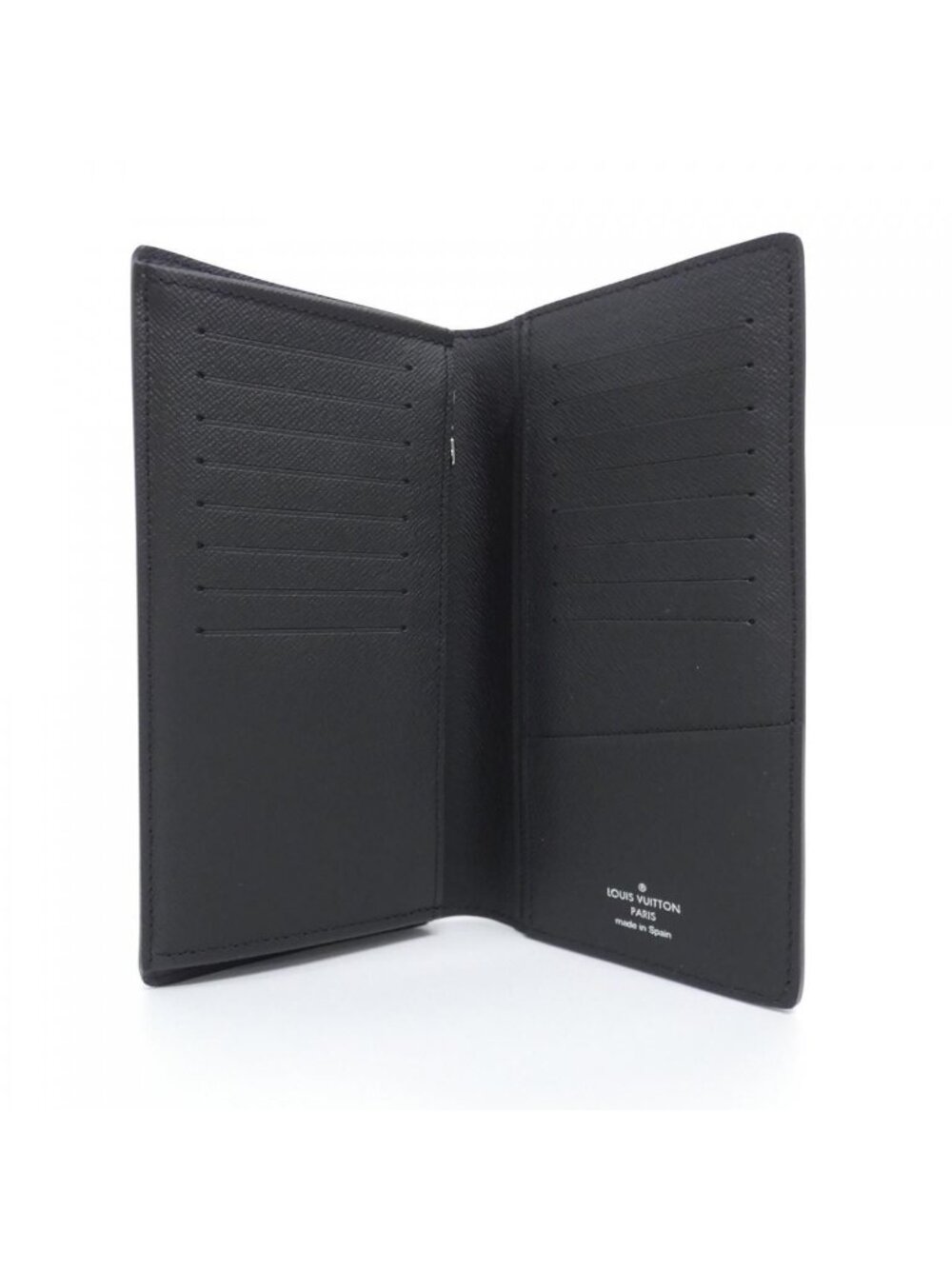 Louis Vuitton Monogram Eclipse Portefeuille Brazza Wallet - Picture 3 of 5